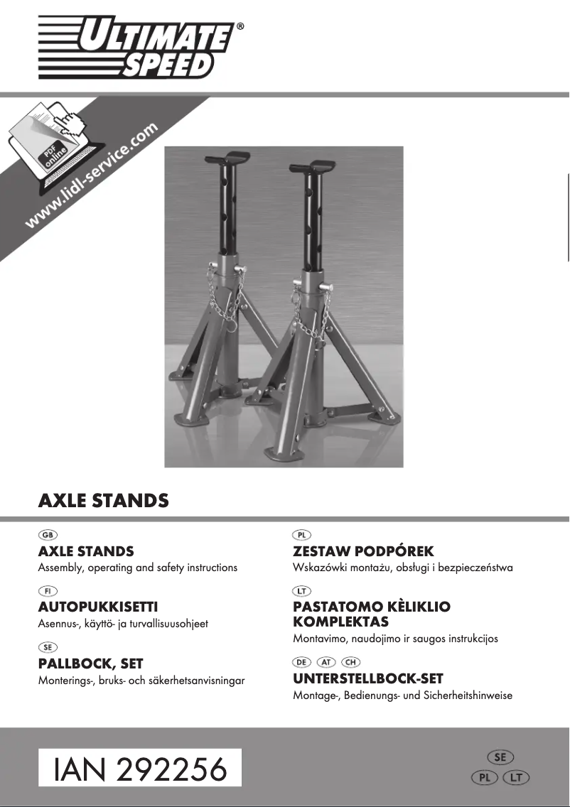 Página 1 del manual Manual de usuario Ultimate Speed HG00025