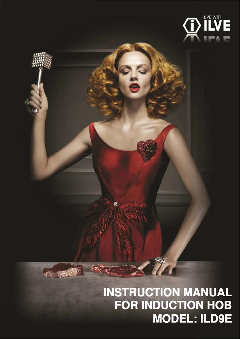 Page 1 de la notice Manuel utilisateur Ilve ILD9E