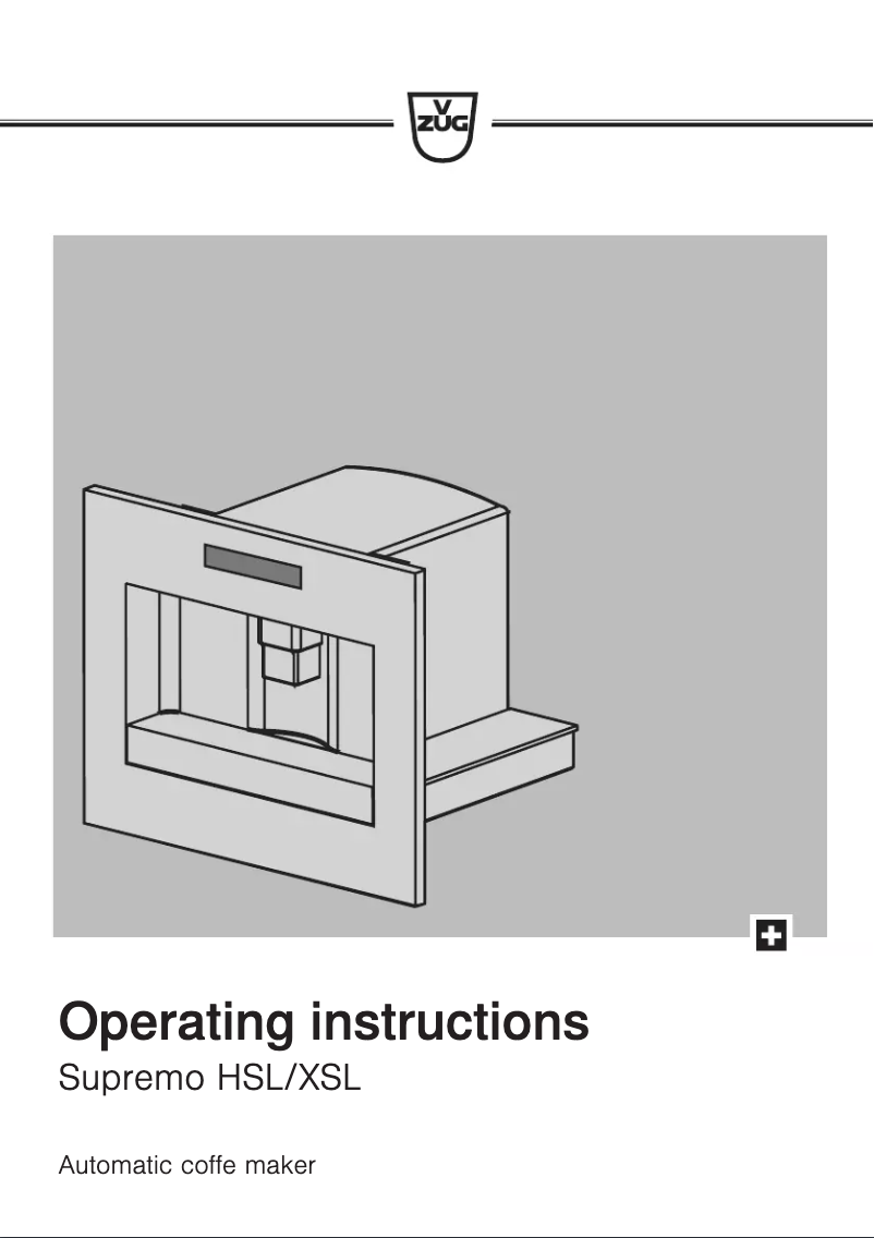 Imagen de la primera página del manual del dispositivo Supremo XSL