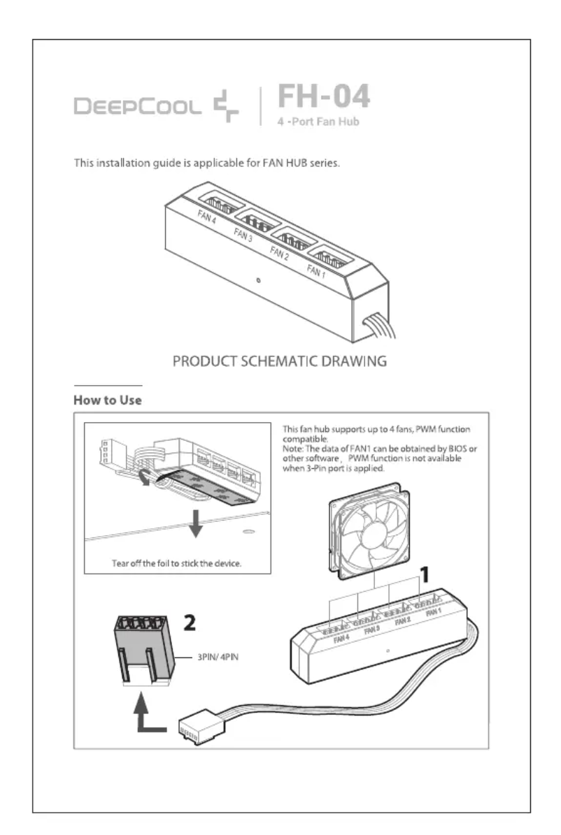 Image de la première page du manuel de l'appareil FH-04