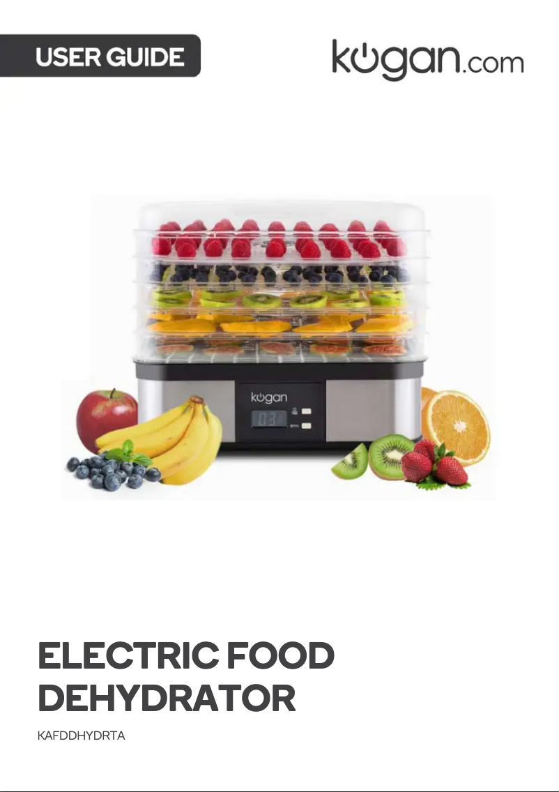 Image de la première page du manuel de l'appareil KAFDDHYDRTA