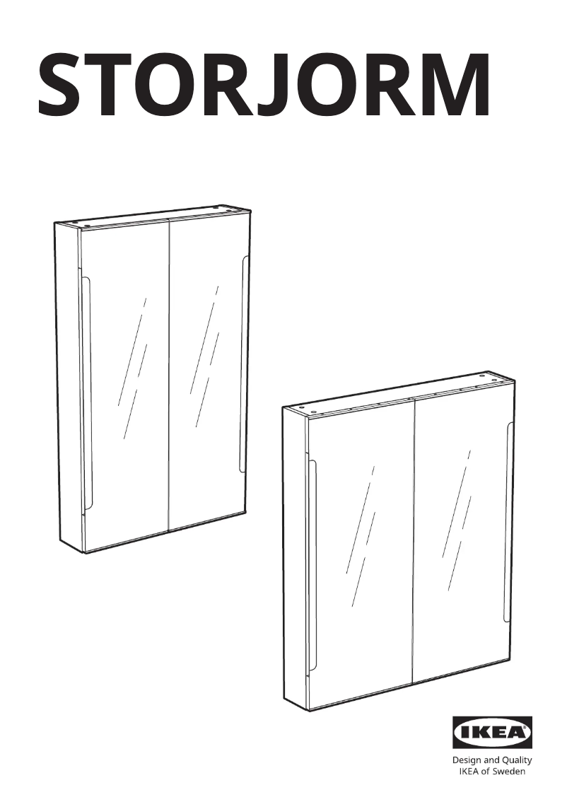 Imagen de la primera página del manual del dispositivo STORJORM 402.481.22