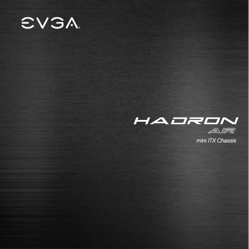 Page 1 de la notice Manuel utilisateur EVGA Hadron Air