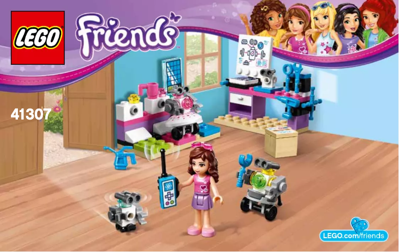 Page n°1 - Manuel utilisateur Lego Friends 41307