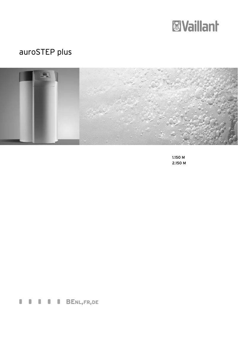 Page 1 de la notice Manuel utilisateur Vaillant AuroSTEP plus 1.150 M