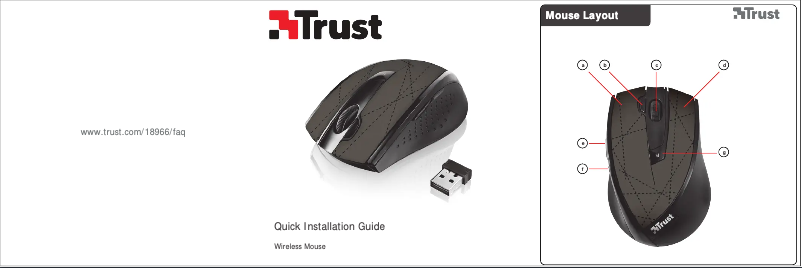 Page 1 de la notice Manuel utilisateur Trust Daash