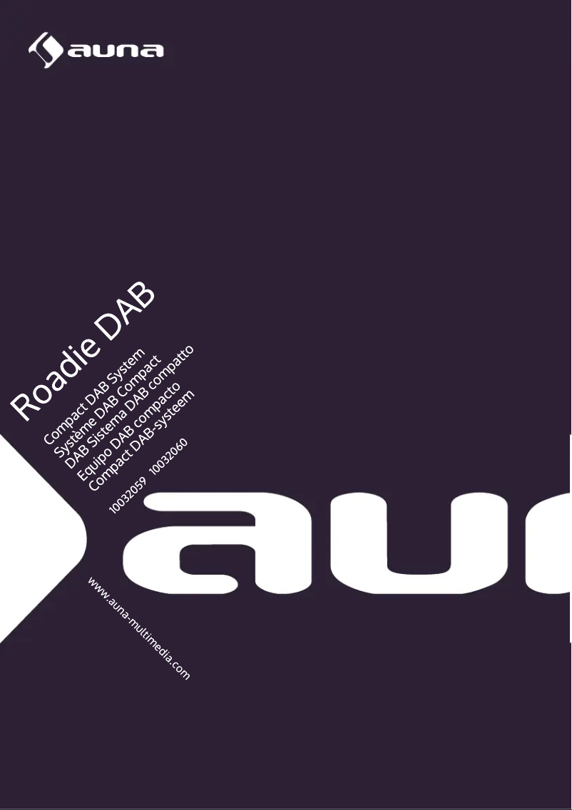 Image de la première page du manuel de l'appareil Roadie