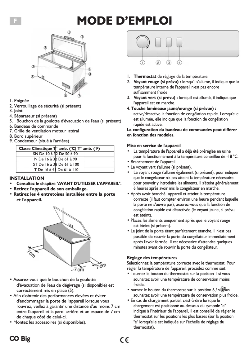 Page n°1 - Manuel utilisateur Whirlpool WH5000