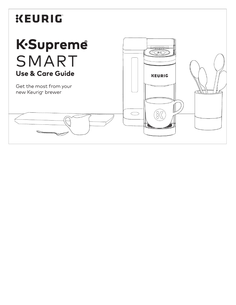 Page n°1 - Manuel utilisateur Keurig K-Supreme SMART