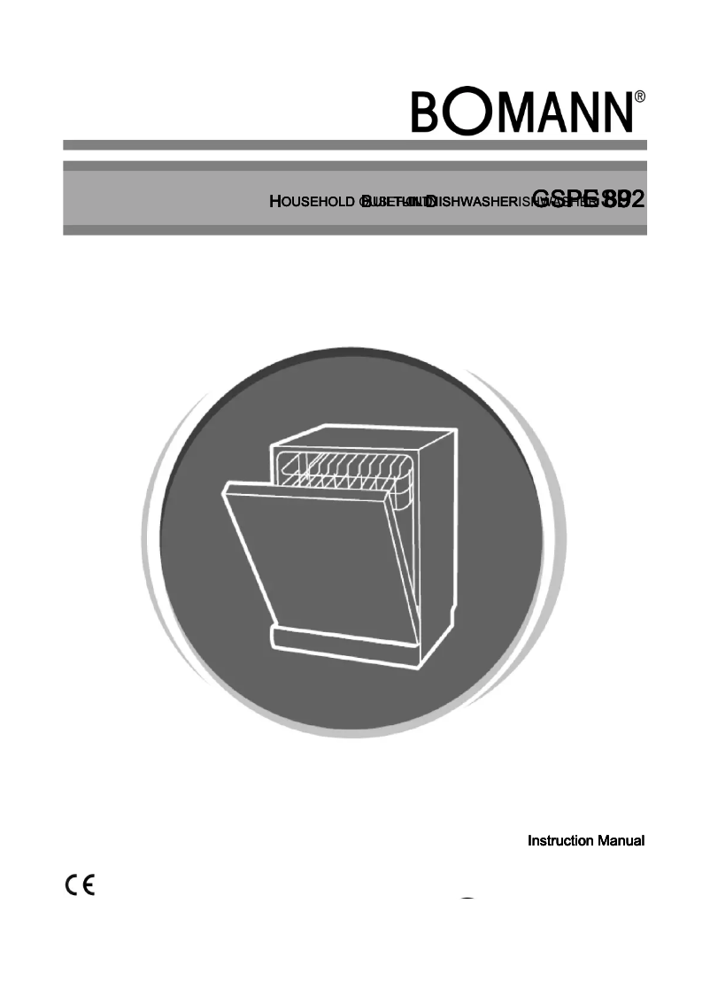 Page n°1 - Manuel utilisateur Bomann GSPE 892