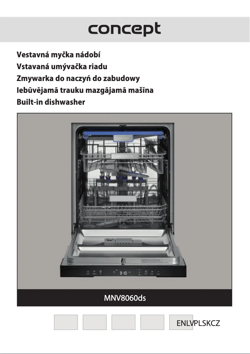 Page 1 de la notice Manuel utilisateur Concept MNV8060DS