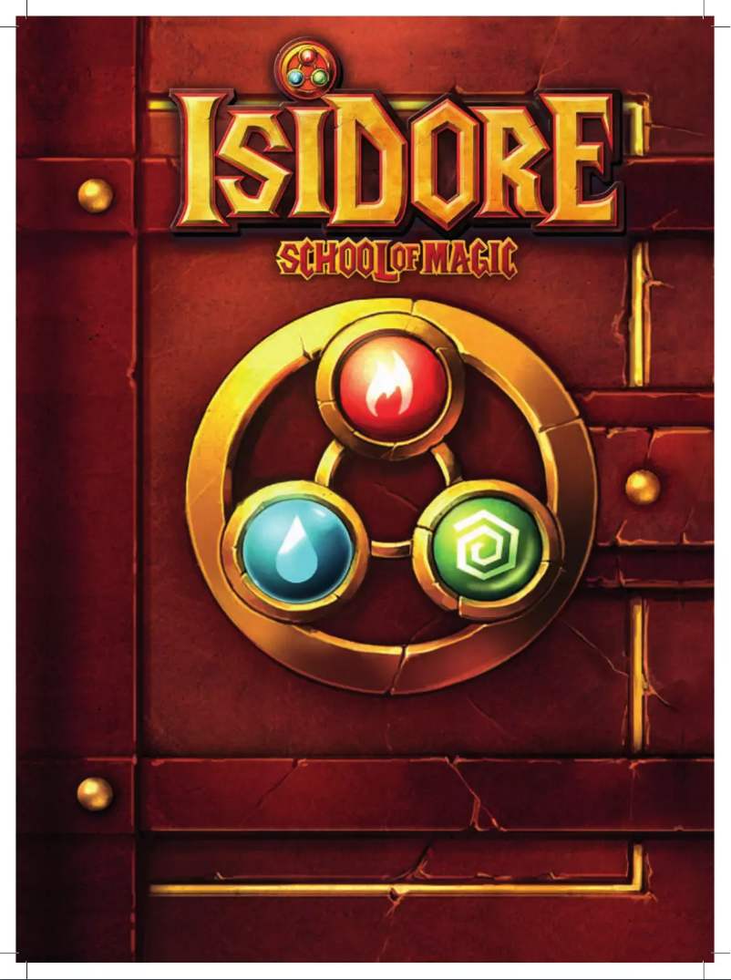 Image de la première page du manuel de l'appareil Isidore School of Magic