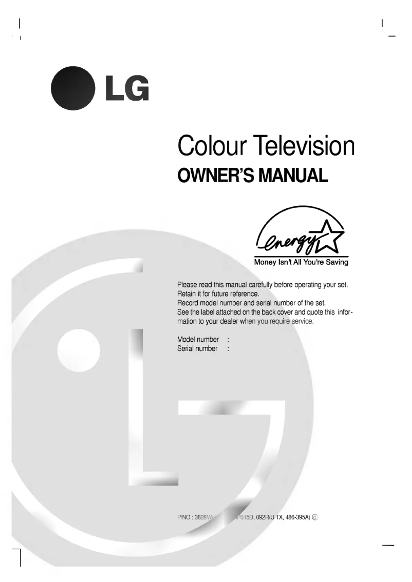 Image de la première page du manuel de l'appareil RT-49NZ21RB