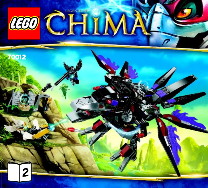 Page n°1 - Manuel utilisateur Lego Razar.s Chi Raider