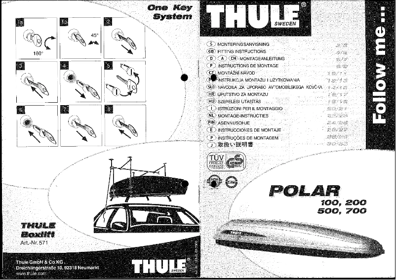 Imagen de la primera página del manual del dispositivo Polar 200