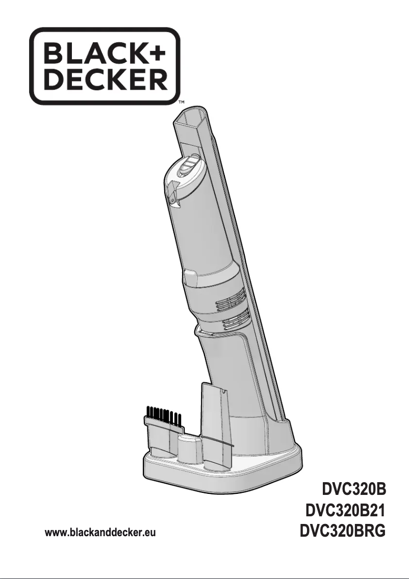Page n°1 - Manuel utilisateur Black & Decker DVC320B21