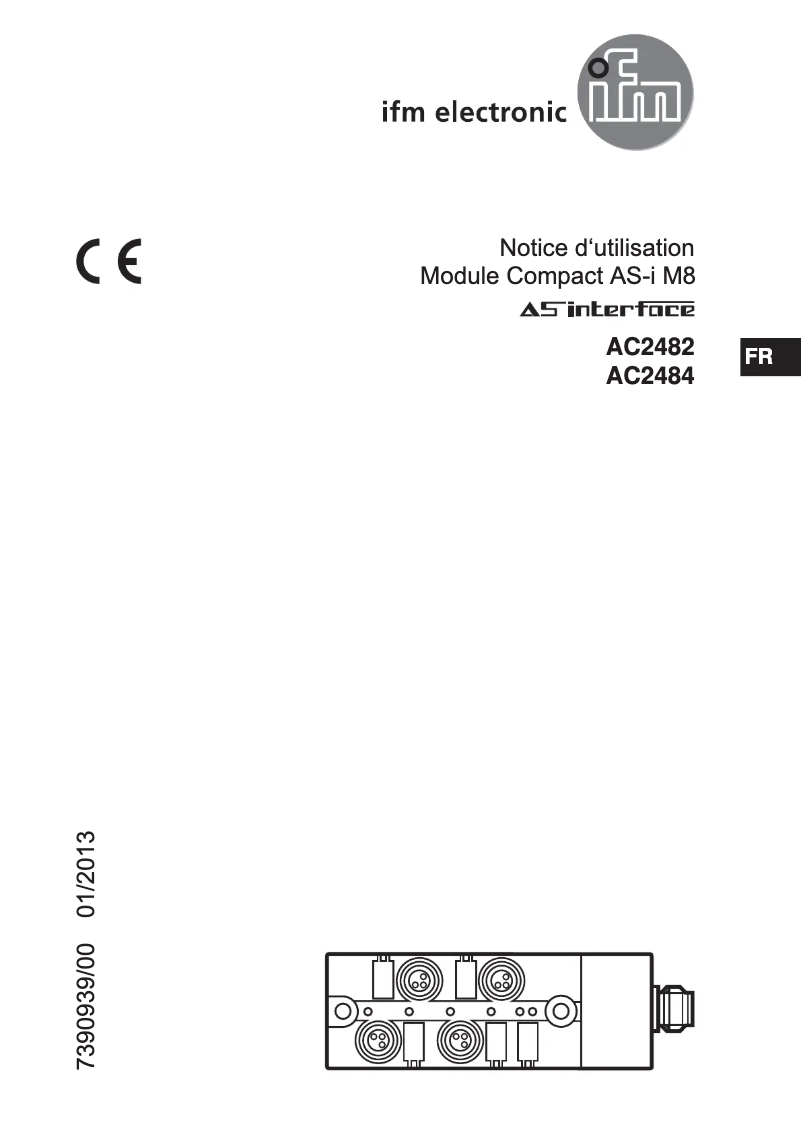 Image de la première page du manuel de l'appareil AC2484