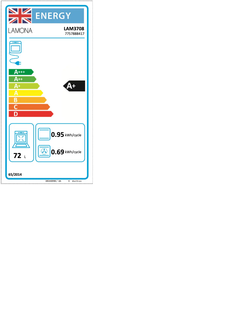 Image de la première page du manuel de l'appareil LAM3708