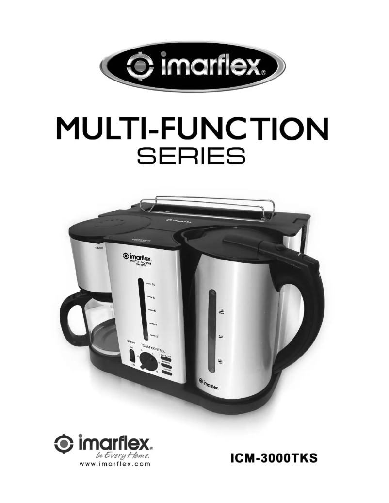 Page n°1 - Manuel utilisateur Imarflex ICM-3000TKS