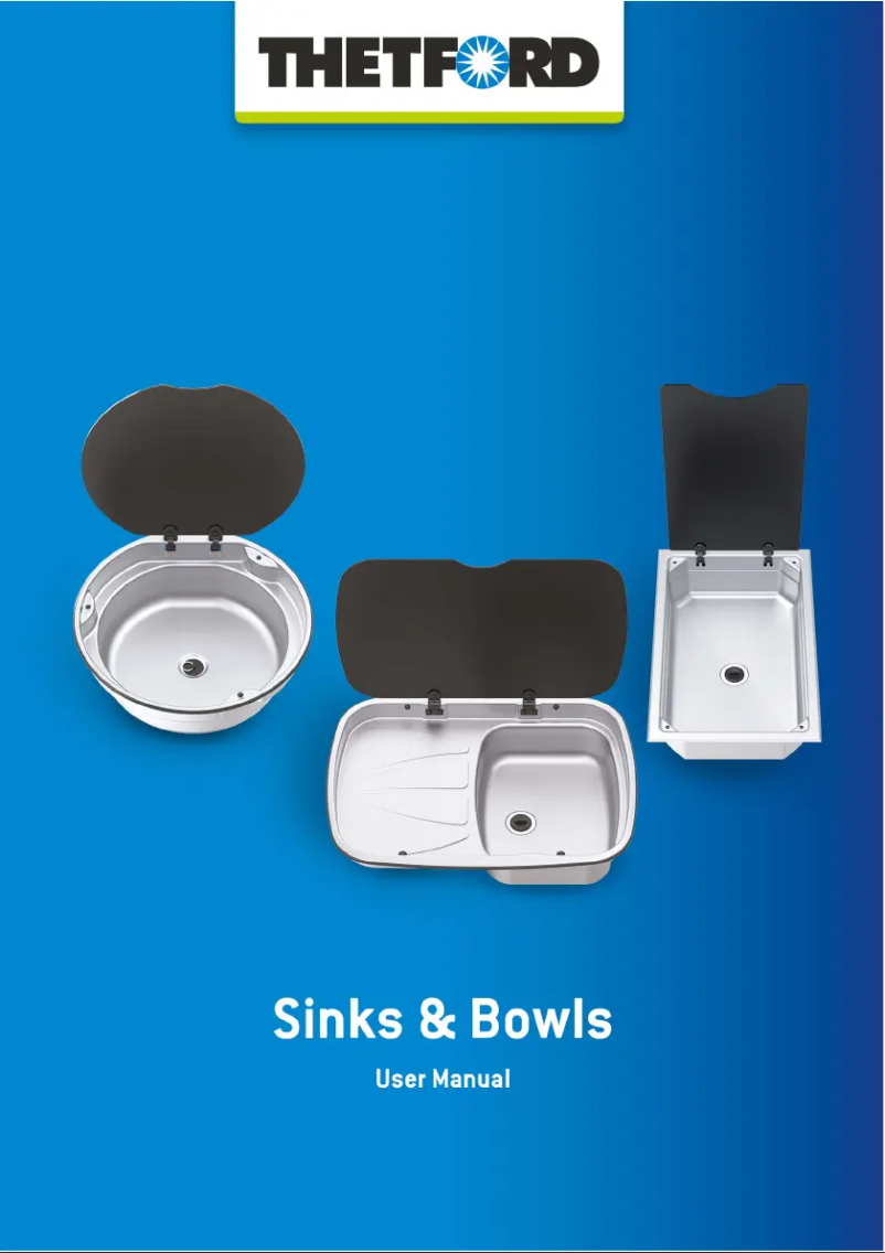 Page 1 de la notice Manuel utilisateur Thetford Argent