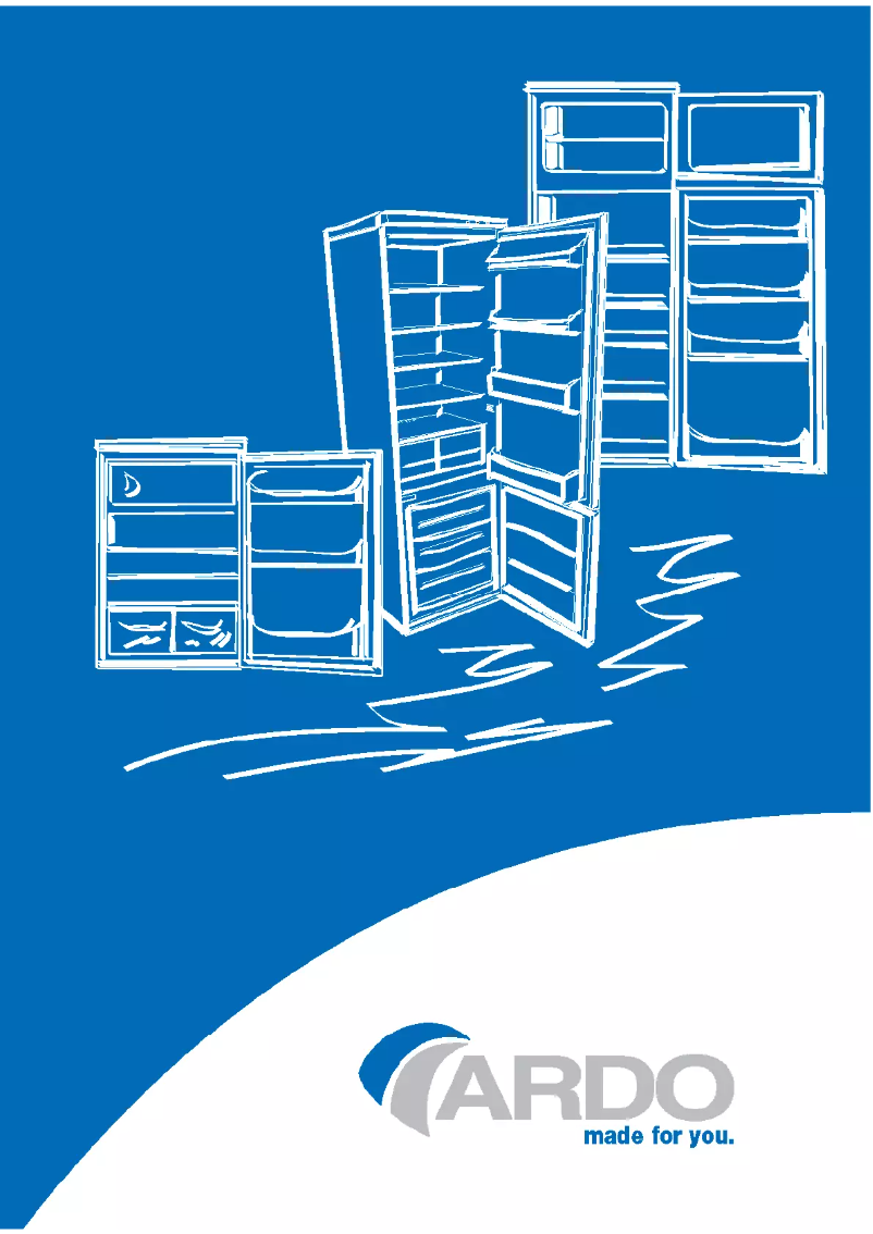 Page n°1 - Manuel utilisateur Ardo DP36SHX