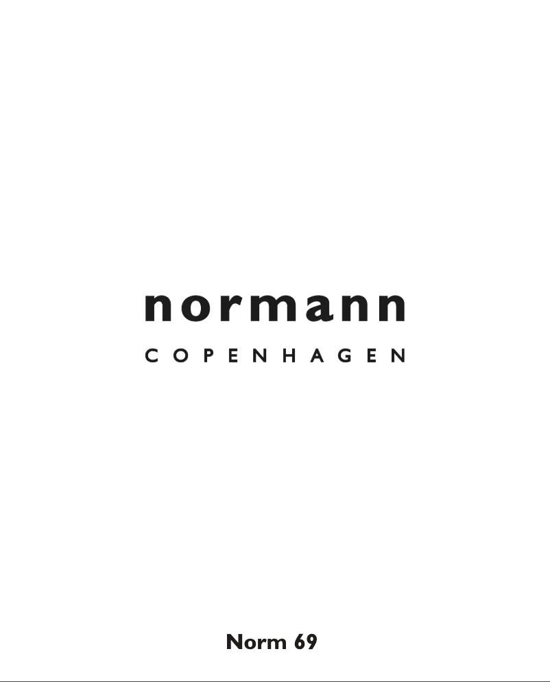 Page 1 de la notice Manuel utilisateur Normann Norm 69