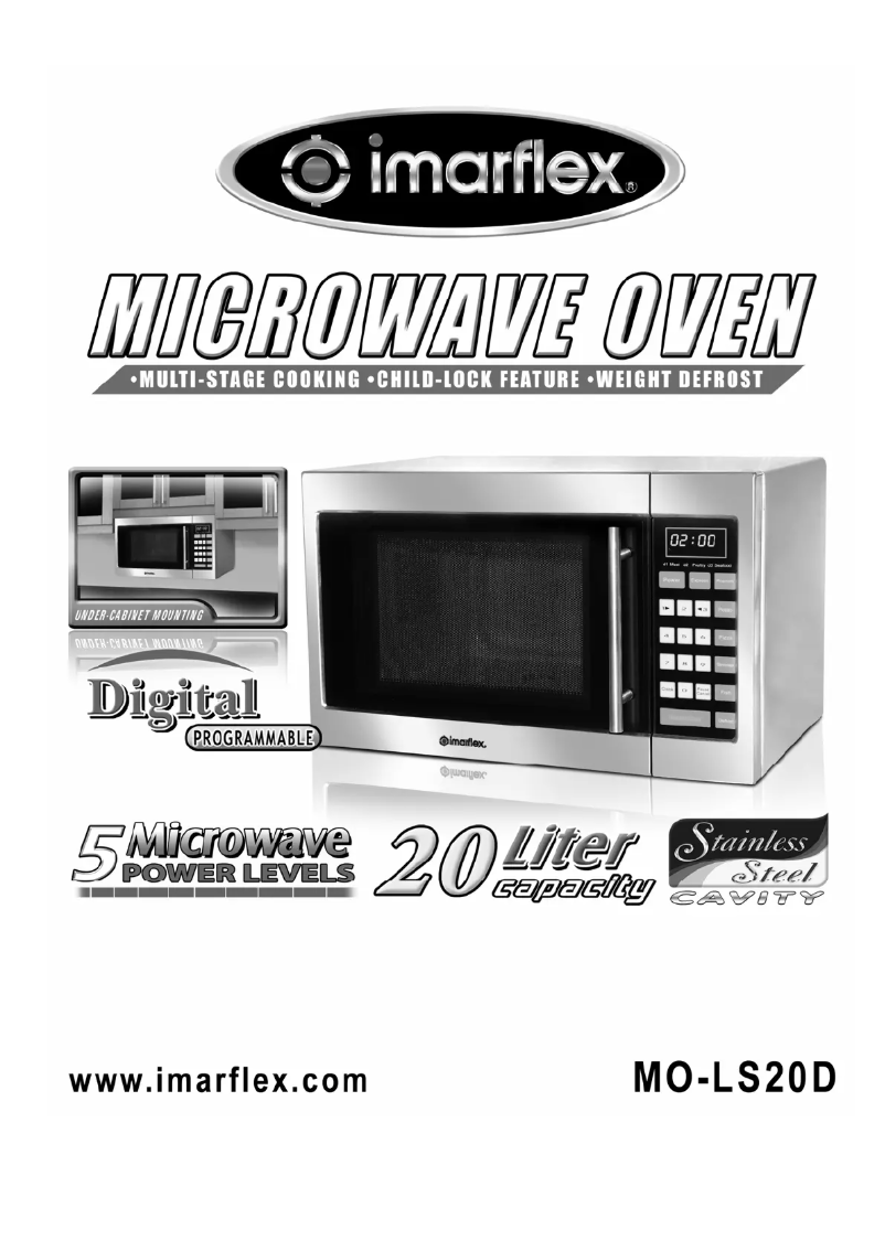 Image de la première page du manuel de l'appareil MO-LS20D