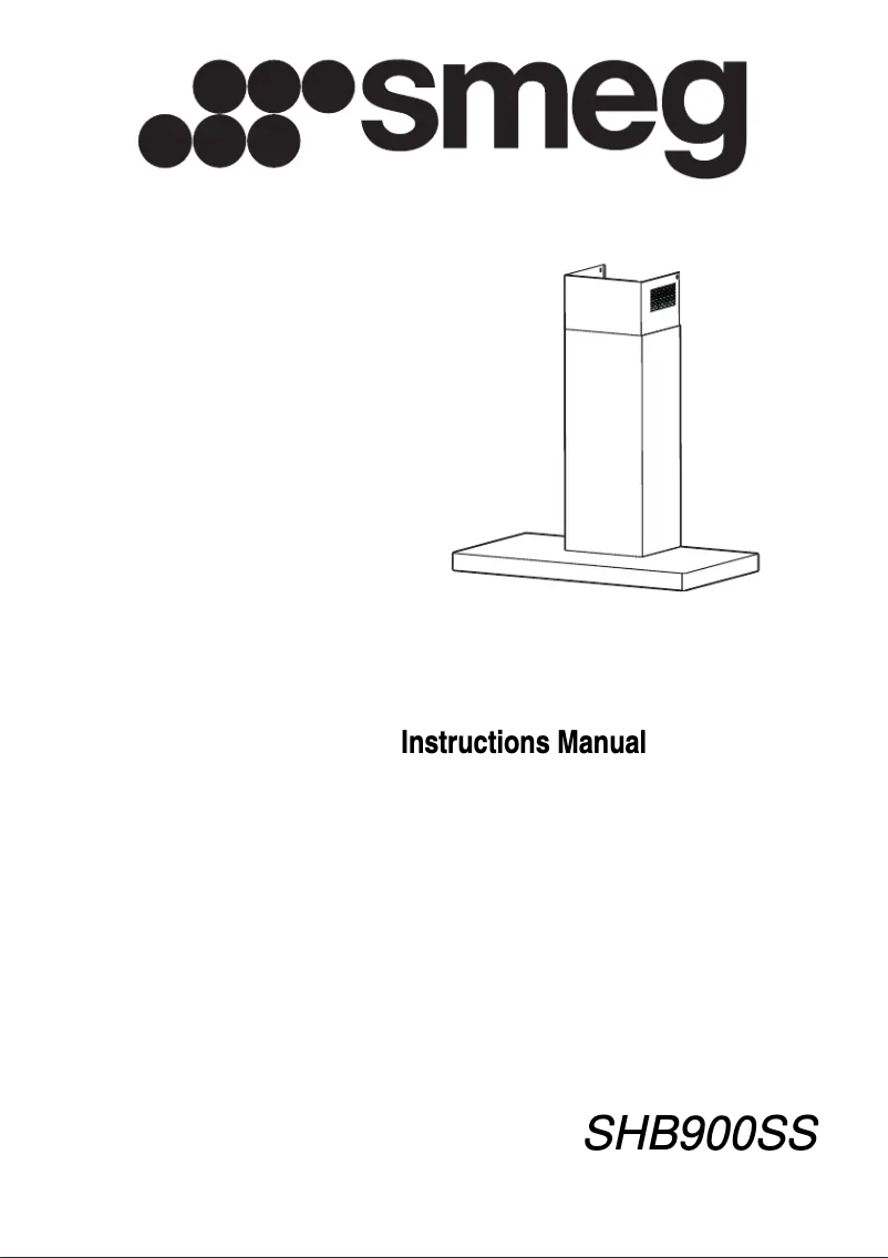 Page n°1 - Manuel utilisateur Smeg SHB900SS