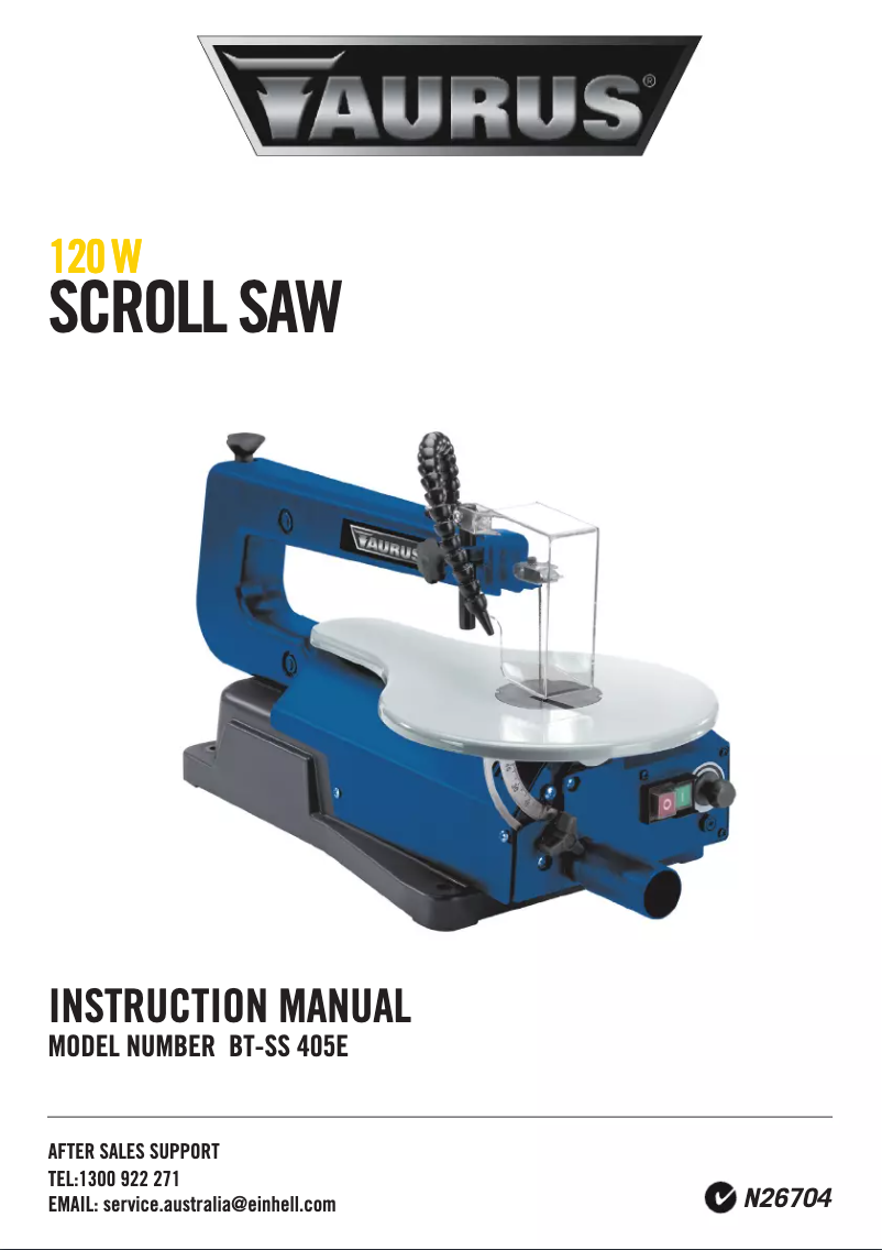 Image de la première page du manuel de l'appareil BT-SS 405 E