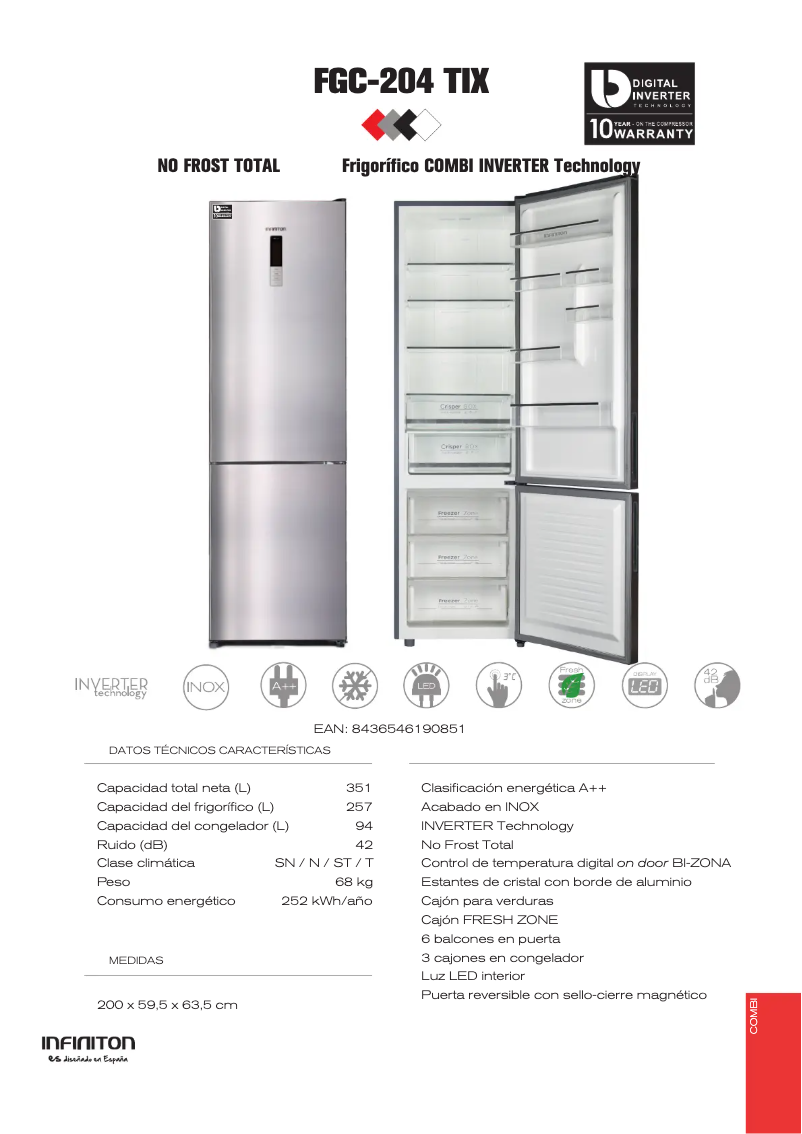 Page n°1 - Brochure Infiniton FGC-204TIX