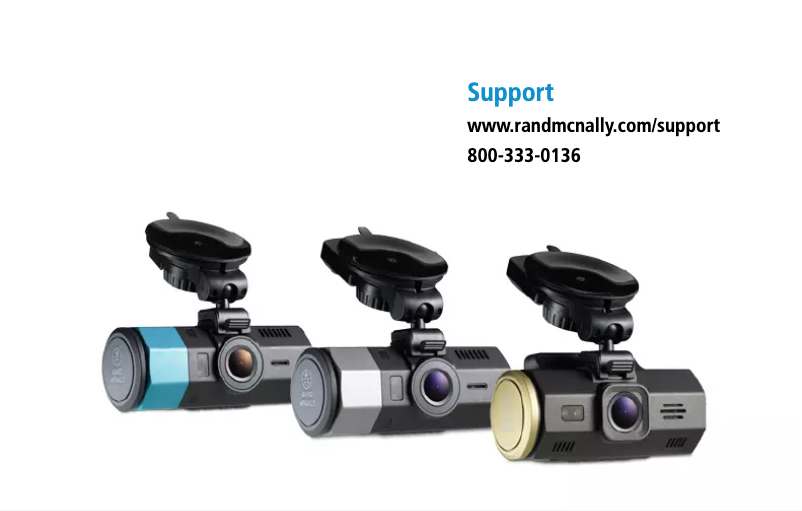Página 1 del manual Manual de usuario Rand McNally DashCam 200