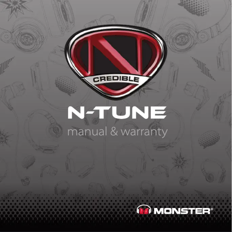 Page n°1 - Manuel utilisateur Monster N-Tune