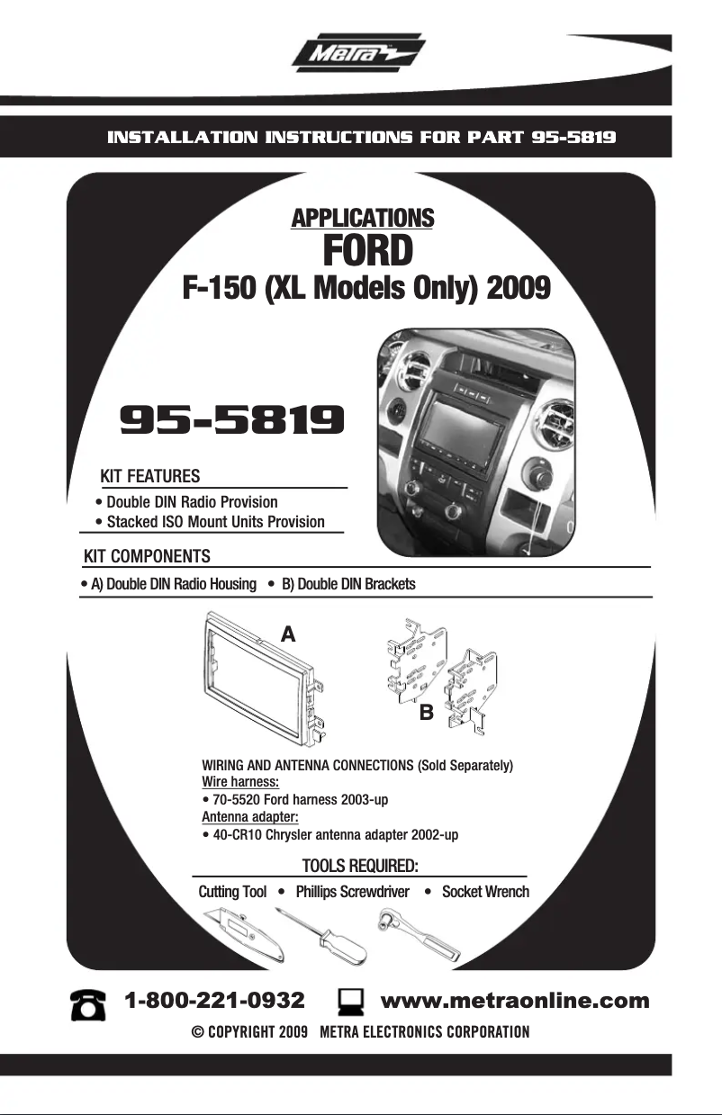 Imagen de la primera página del manual del dispositivo 95-5819