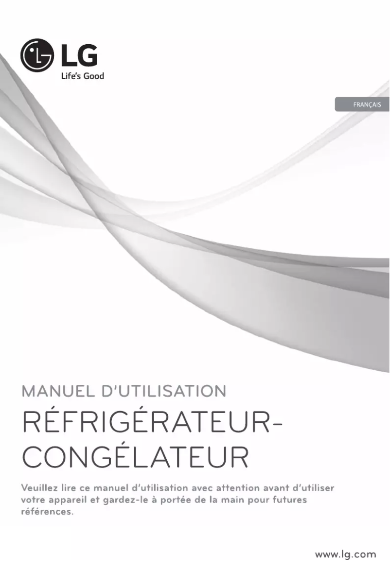Page 1 de la notice Manuel utilisateur LG GBB339DSDZ