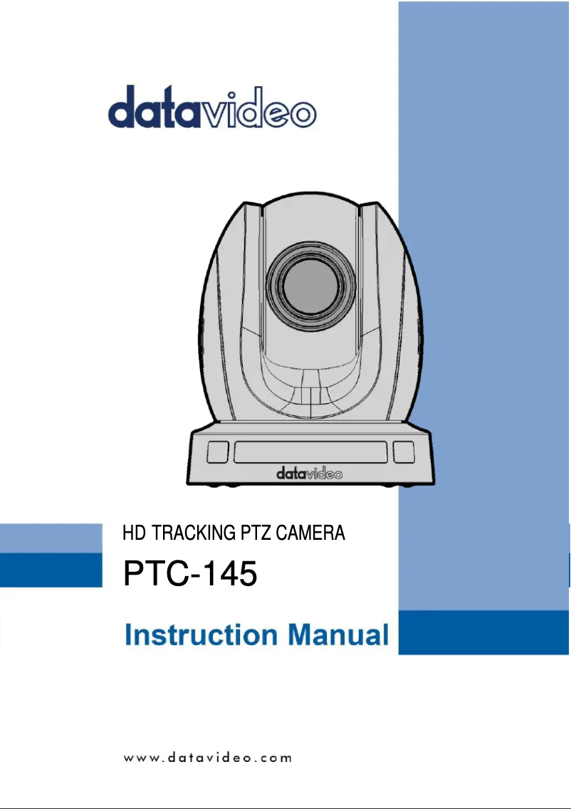Page n°1 - Manuel utilisateur DataVideo PTC-145
