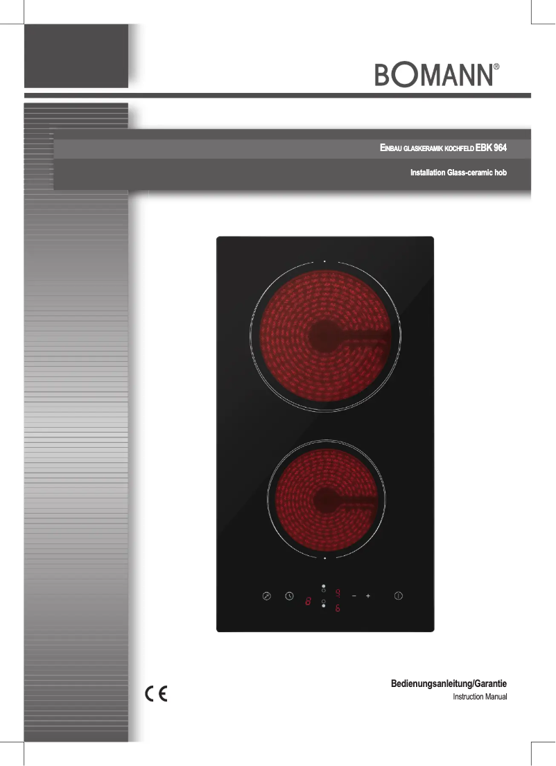 Image de la première page du manuel de l'appareil EBK 964