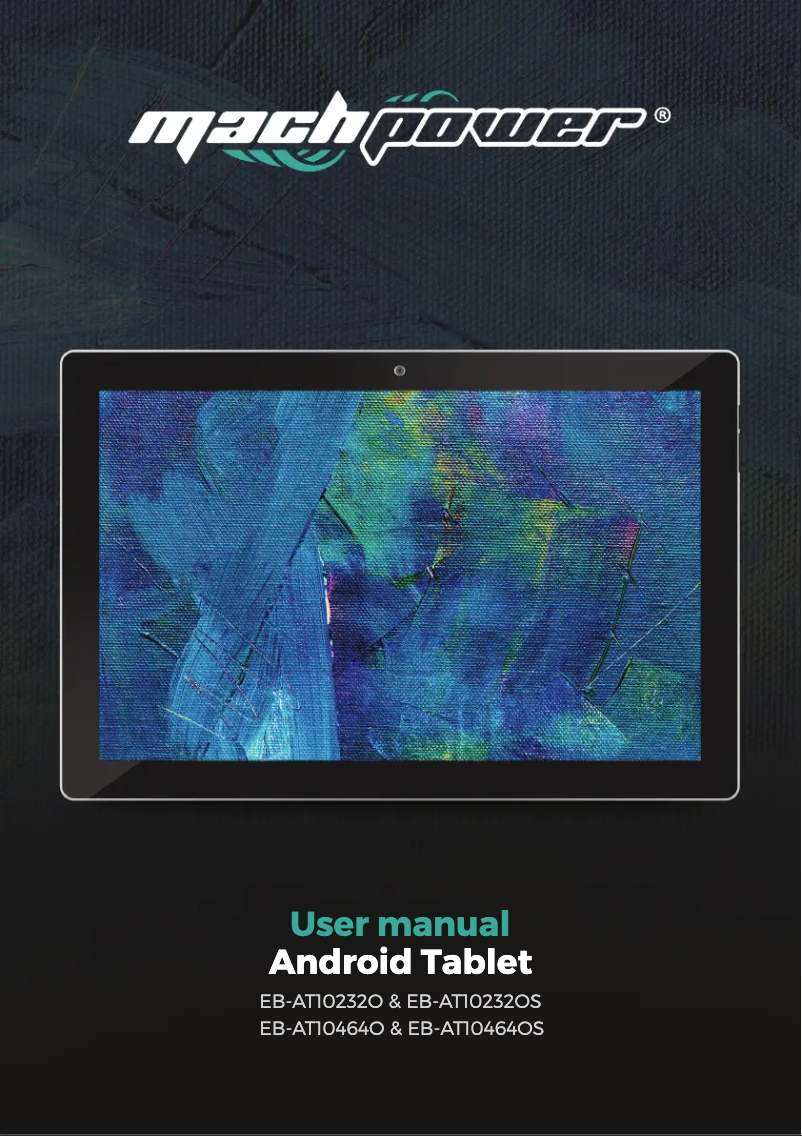 Image de la première page du manuel de l'appareil EB-AT10232OS