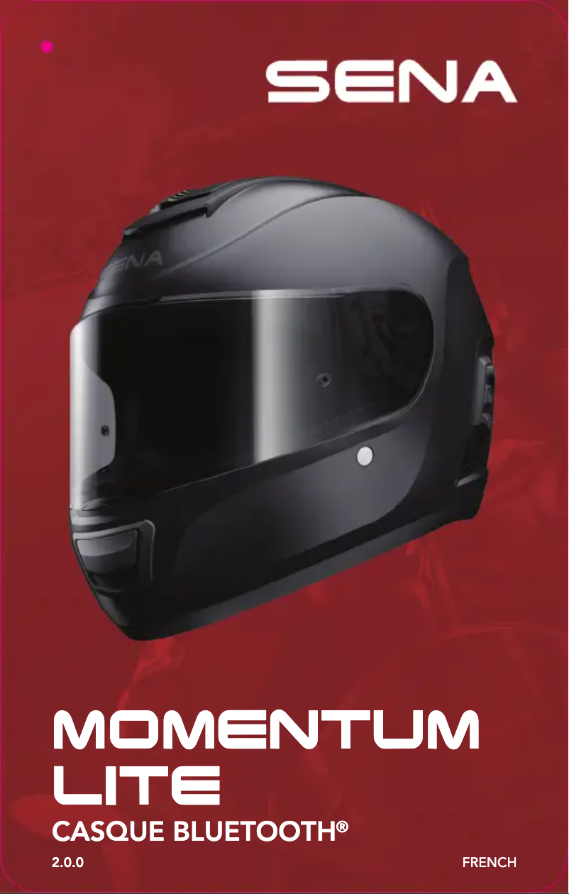 Image de la première page du manuel de l'appareil Momentum Lite