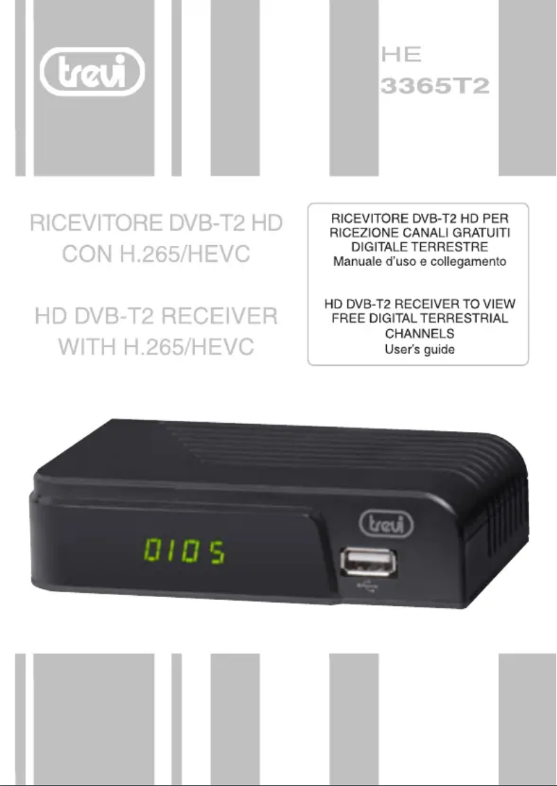 Image de la première page du manuel de l'appareil HE 3365 T2