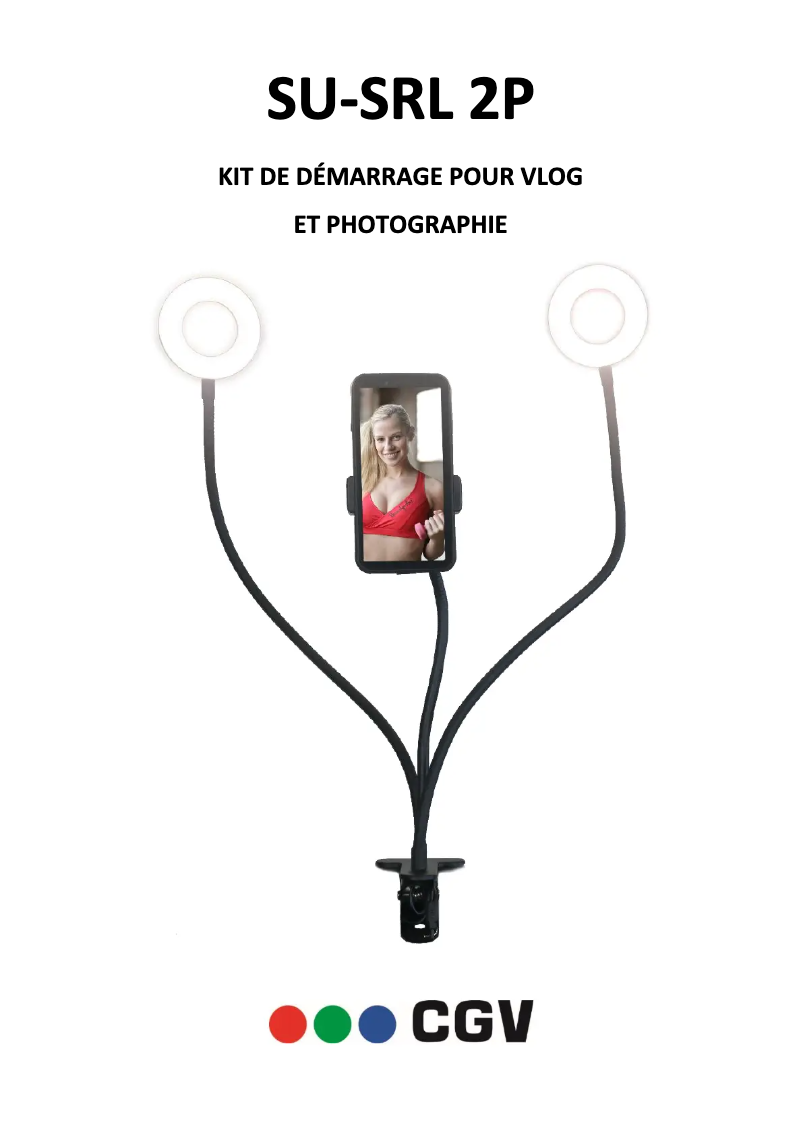 Page 1 de la notice Manuel utilisateur CGV SU-SRL 2P