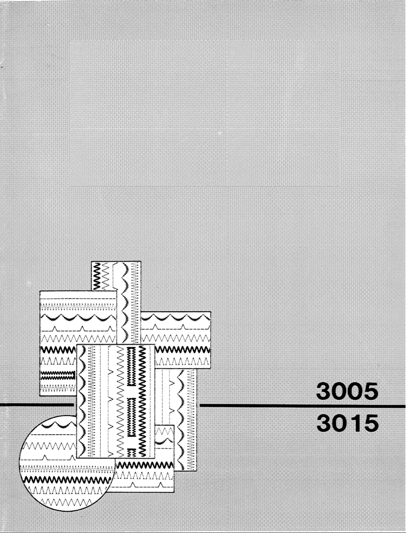 Página 1 del manual Manual de usuario Singer 3015