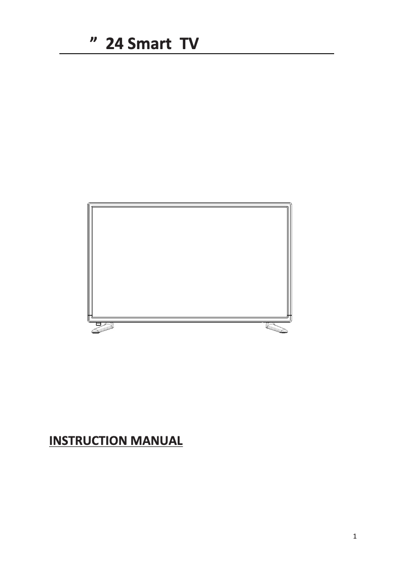 Page n°1 - Manuel utilisateur Cello C2420RTSF