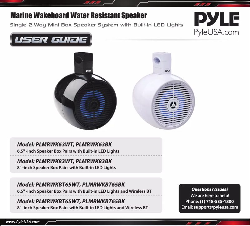 Image de la première page du manuel de l'appareil PLMRWKBT85WT