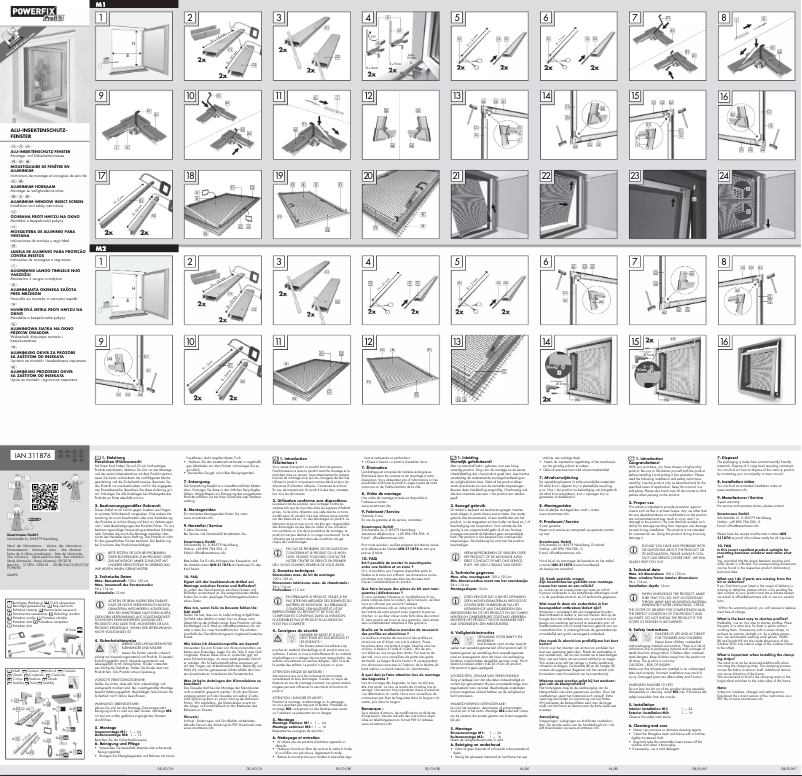 Página 1 del manual Manual de usuario Powerfix IAN 311876