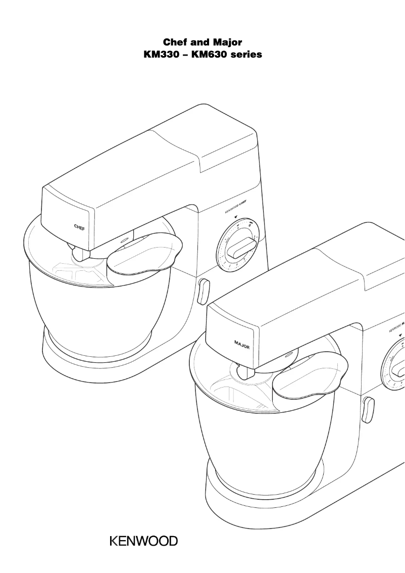 Page n°1 - Manuel utilisateur Kenwood KM665
