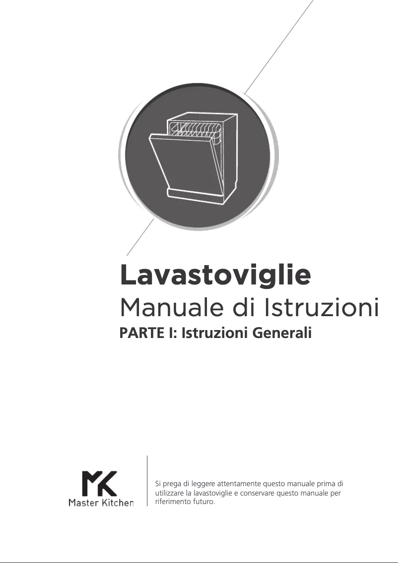 Image de la première page du manuel de l'appareil MKDW FI6E8316 EHT C