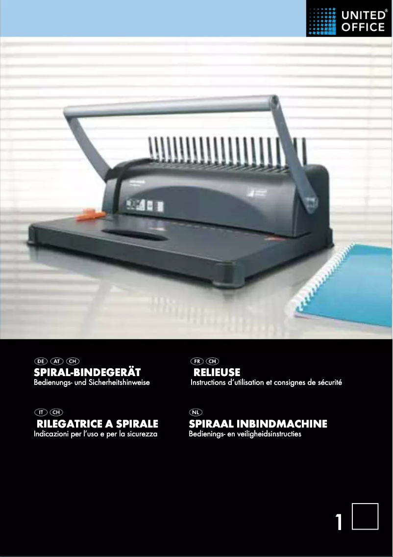 Page 1 de la notice Manuel utilisateur United Office 66068