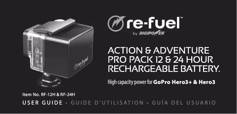 Página 1 del manual Manual de usuario Digipower RF-12H