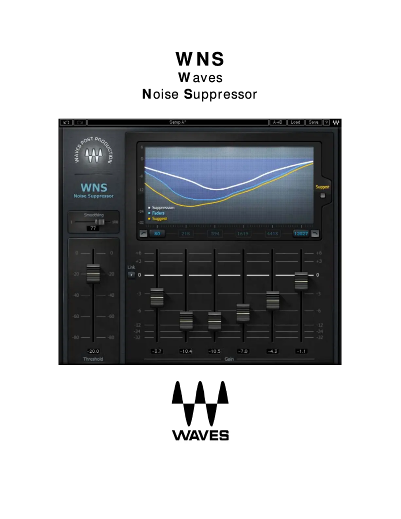 Page n°1 - Manuel utilisateur Waves WNS