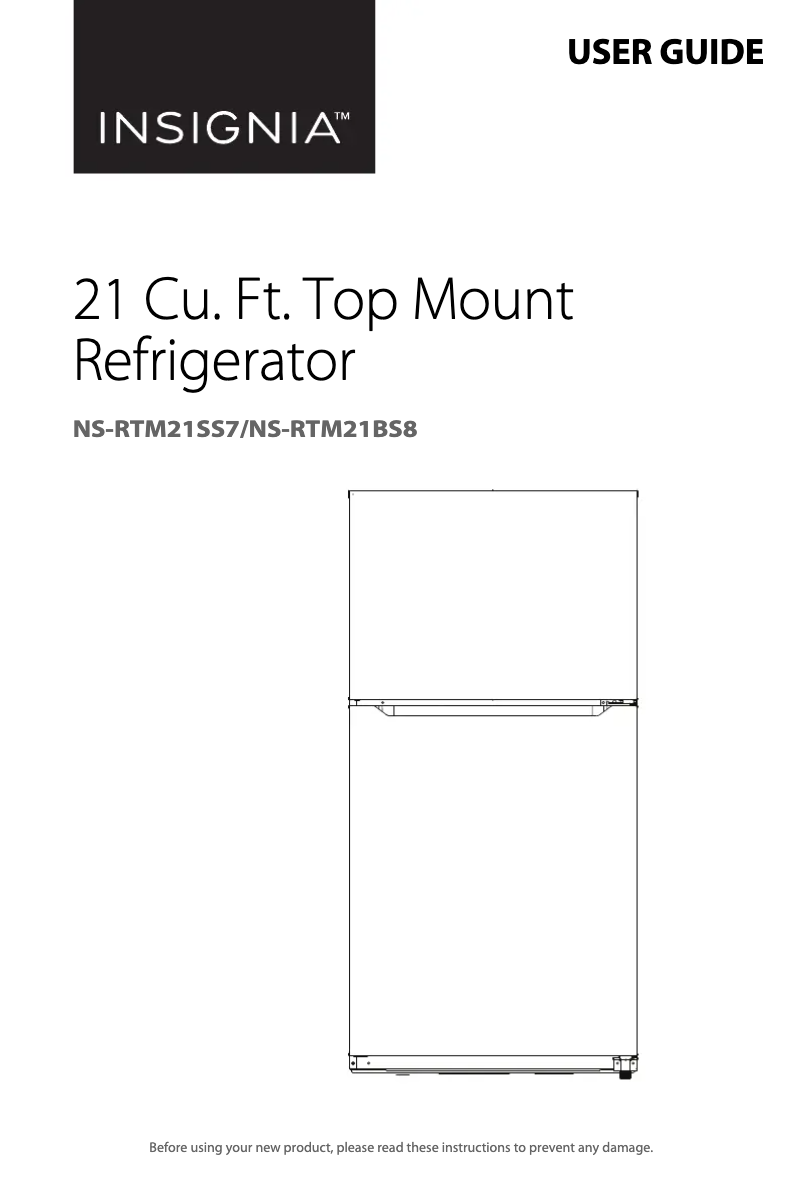 Página 1 del manual Manual de usuario Insignia NS-RTM21SS7